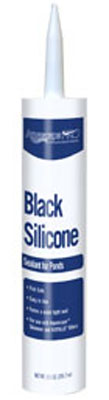 Fish Safe Black Silicone Sealant (10.1 oz.)